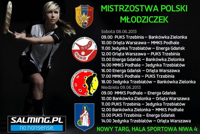 Mistrzostwa Polski Młodziczek w Unihokeju - zapowiedź