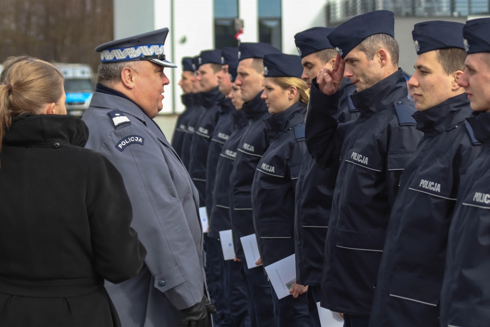135 nowych policjantów w Małopolsce