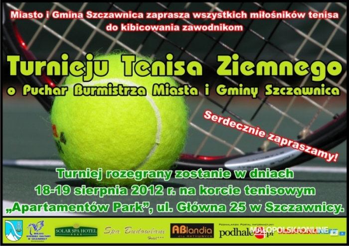 Turniej Tenisa Ziemnego o Puchar Burmistrza Miasta i Gminy Szczawnica