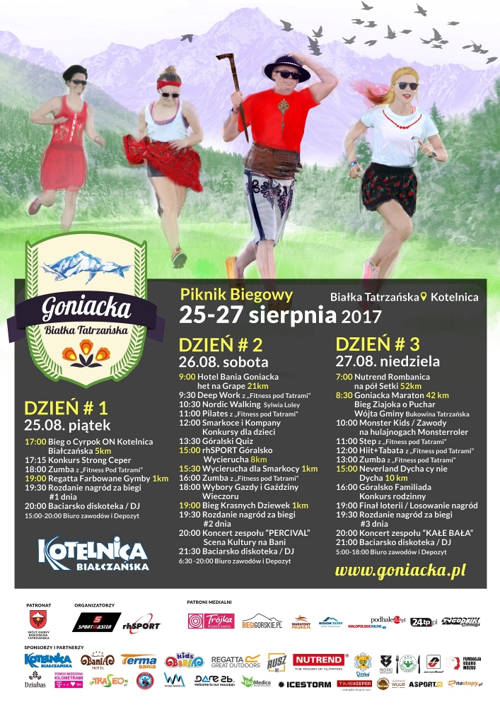 Rozpoczyna się II Piknik Biegowy GONIACKA 2017