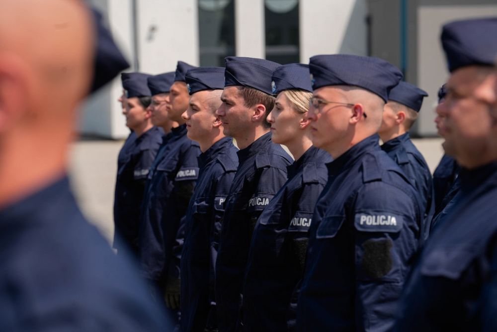 Nowi policjanci złożyli ślubowanie