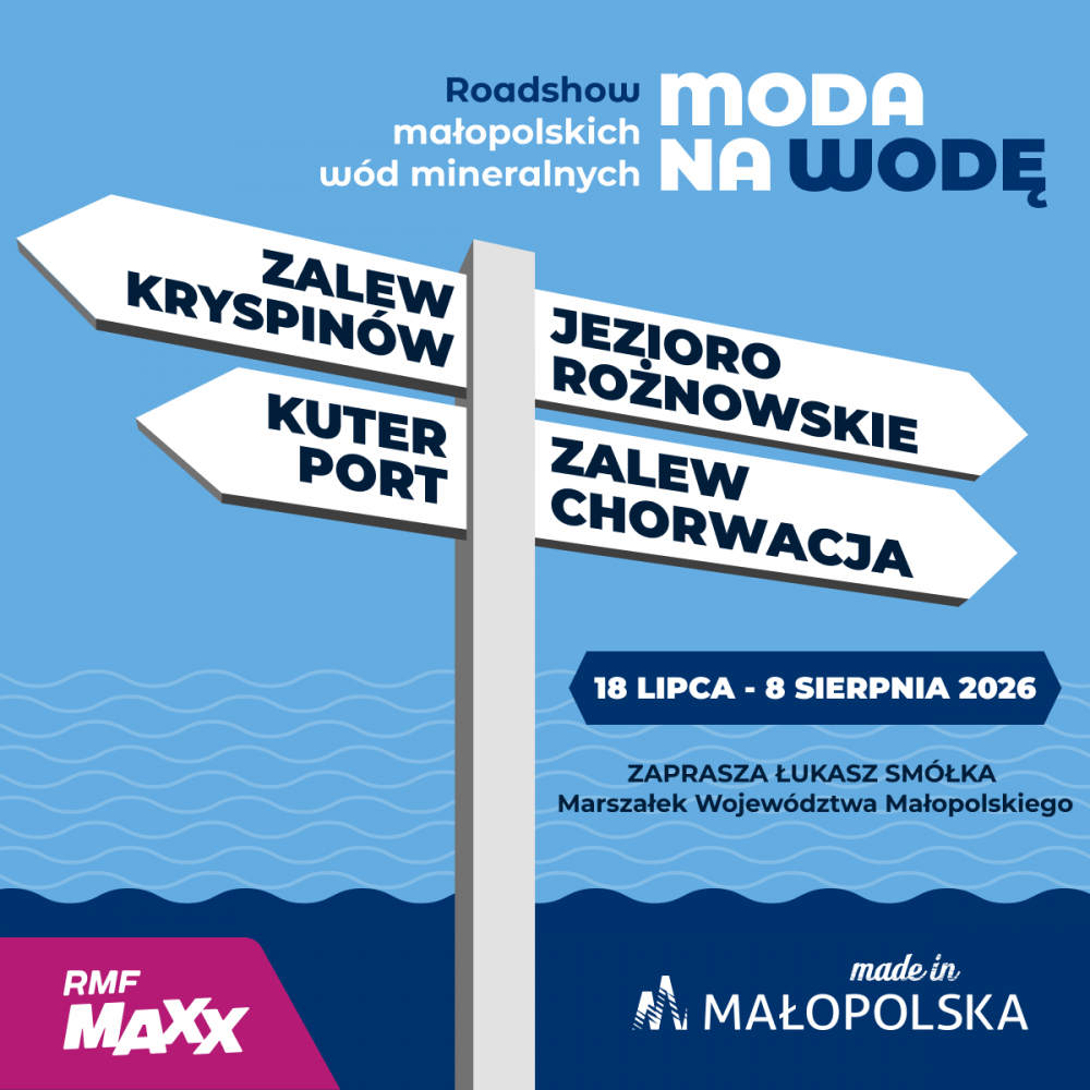 Naturalne kosmetyki z Sądecczyzny partnerem wakacyjnej trasy „Moda na wodę Made in Małopolska”