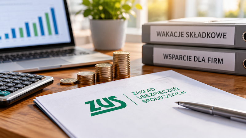 Przedsiębiorcy zaoszczędzili ponad 478 mln zł. ZUS podsumował wakacje składkowe