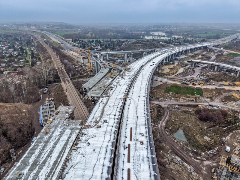 Nowy zjazd na węźle Mistrzejowice. Zmiany w organizacji ruchu