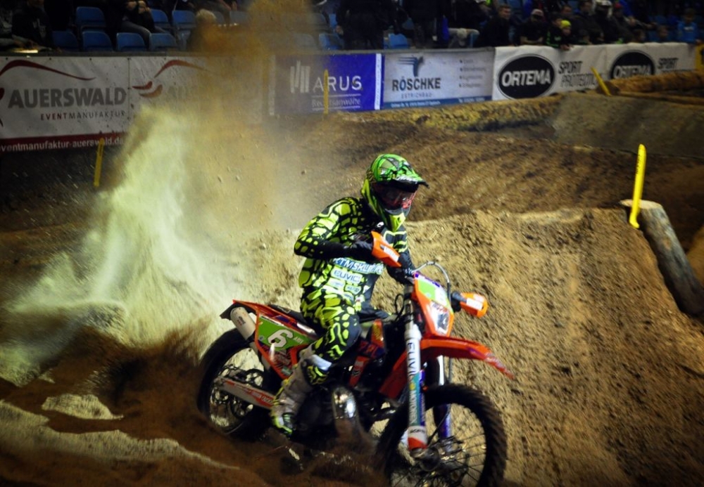 MŚ SuperEnduro w Riesa: Kaczmarczyk przegrał z infekcją wirusową