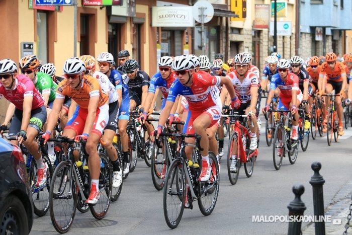 53. Małopolski Wyścig Górski - start w Nowym Targu (zdjęcia)