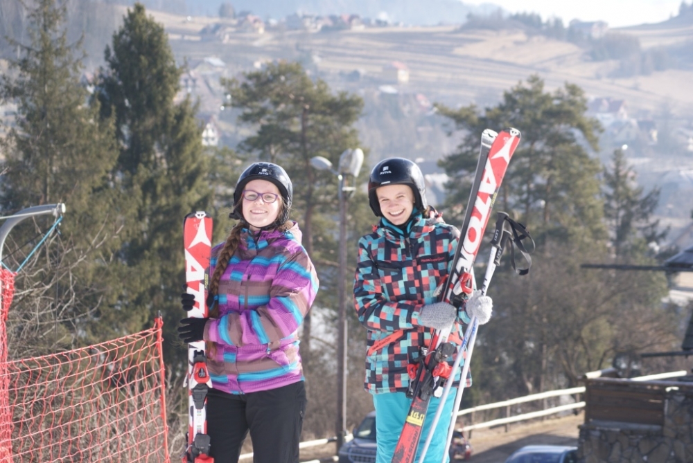Dzień sportów zimowych w ZPO w Łapszach Niżnych (zdjęcia)