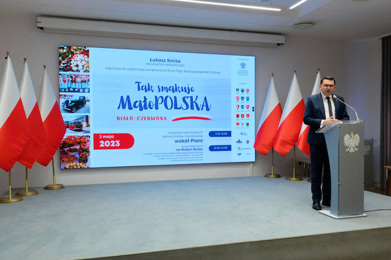 Biało-czerwona majówka w Krakowie