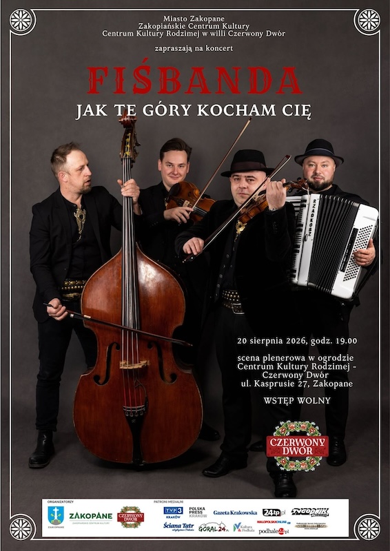 Muzyczny letni wieczór w ogrodzie Czerwonego Dworu