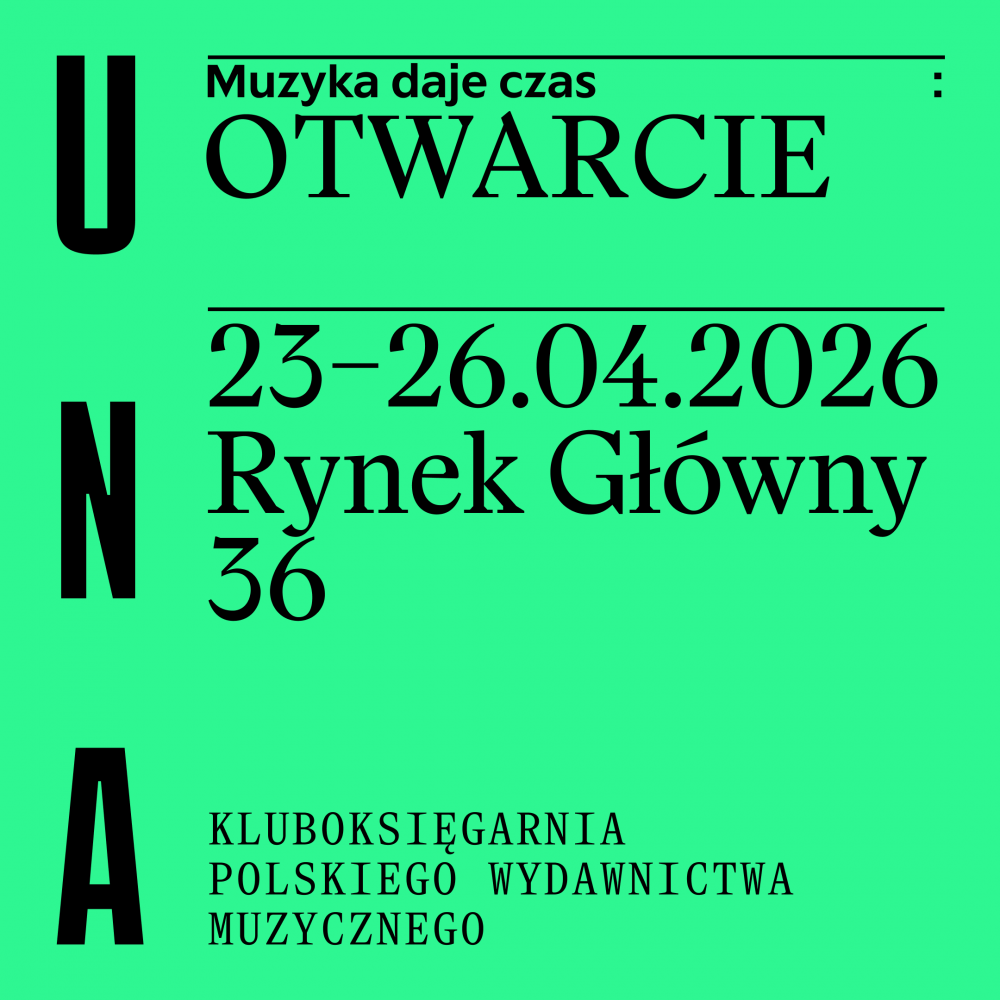 Kluboksięgarnia UNA otwiera swoje drzwi