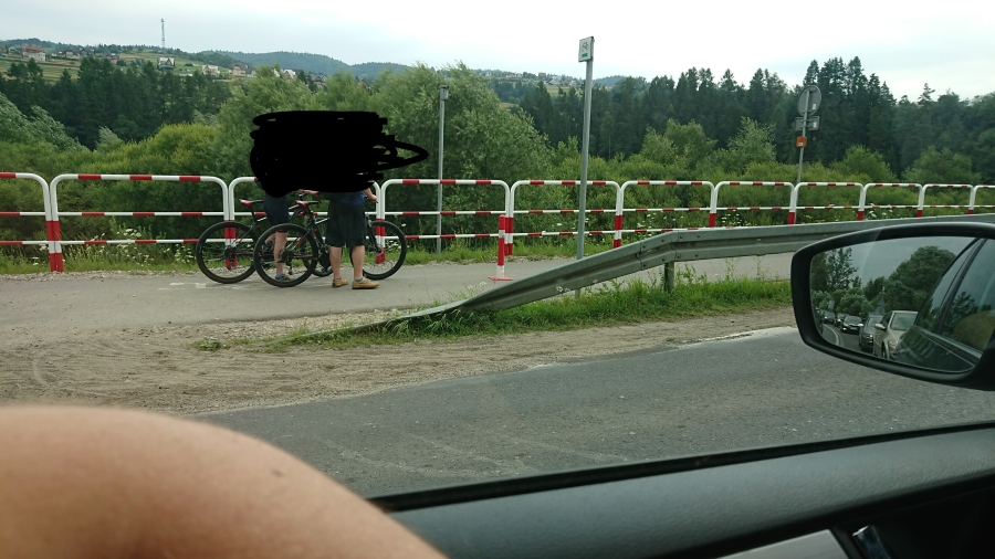Uważajcie na moście w Dębnie