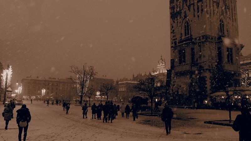 Kraków w zimowej szacie (zdjęcia)