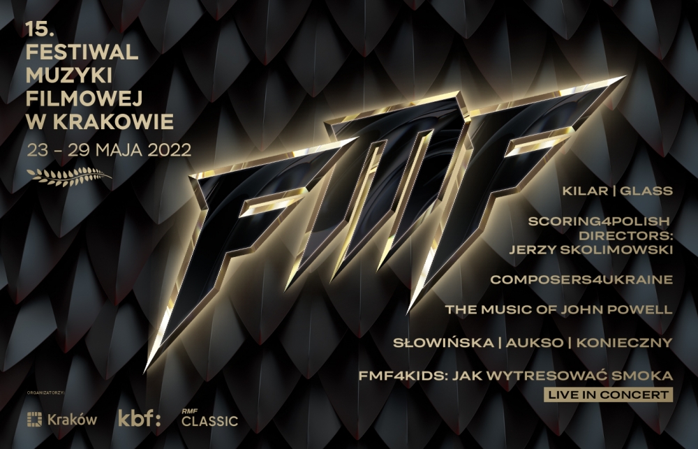 Ogłaszamy program 15. edycji Festiwalu Muzyki Filmowej w Krakowie