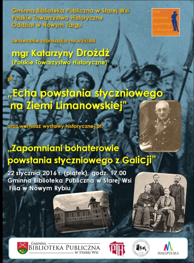Echa powstania styczniowego na Ziemi Limanowskiej