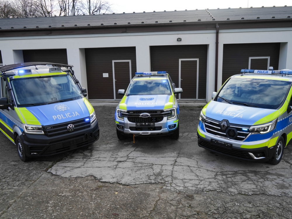 Flota małopolskiej policji rośnie w siłę