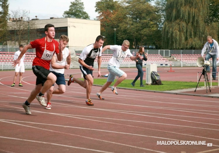 Małopolska Licealiada – I rzut Ligi Lekkoatletycznej Chłopców (zdjęcia)