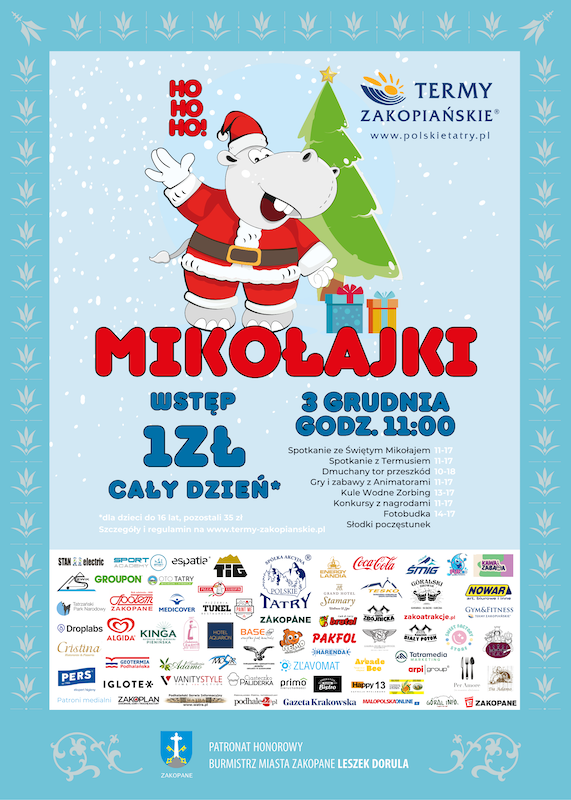 Mikołajki w Termach Zakopiańskich