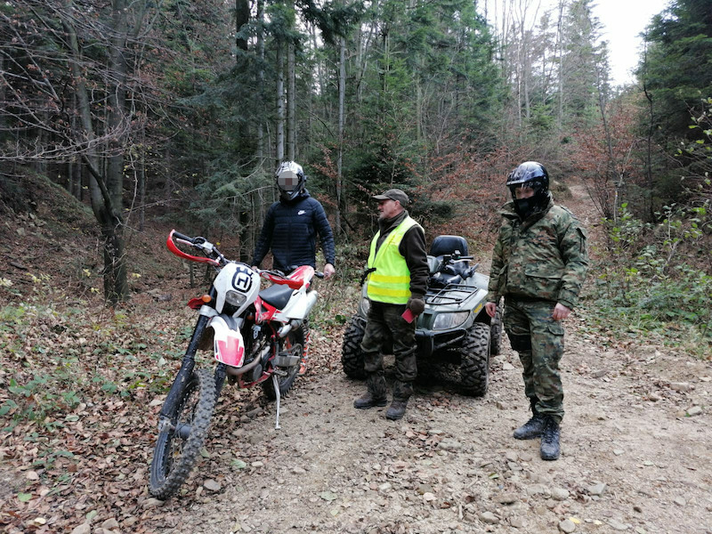 Miłośnik off-roadu ukarany
