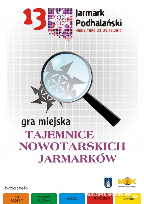 Gra miejska „Tajemnice Nowotarskich Jarmarków”