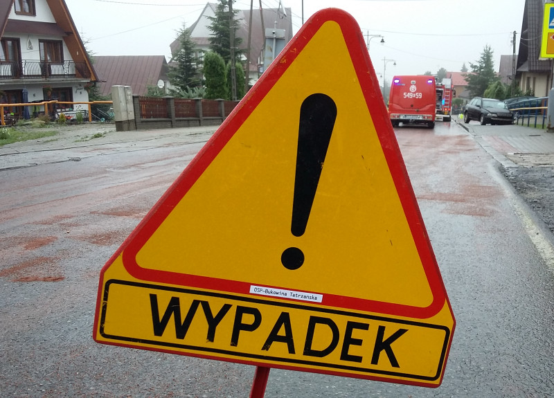 Czołowe zderzenie w Wielkiej Wsi