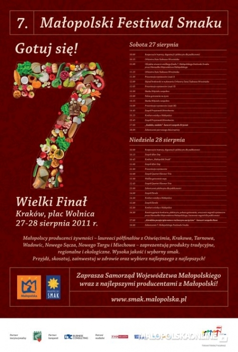 Wielki Finał 7. Małopolskiego Festiwalu Smaku