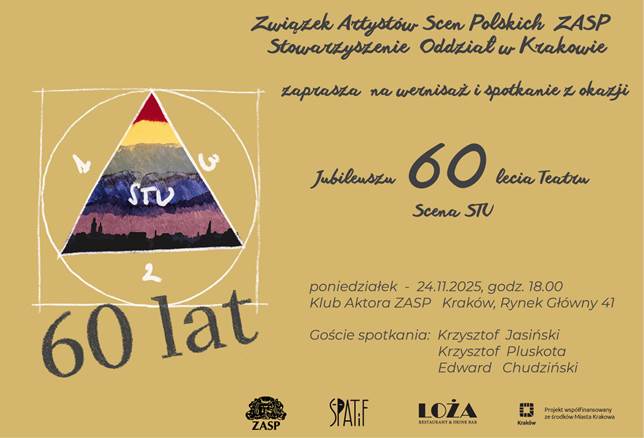 Na afiszu: Teatr Scena STU ma 60 lat!