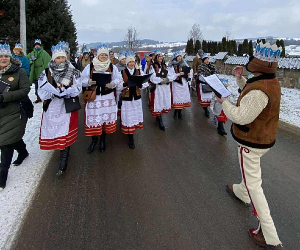Orszak Trzech Króli w Jurgowie (zdjęcia)