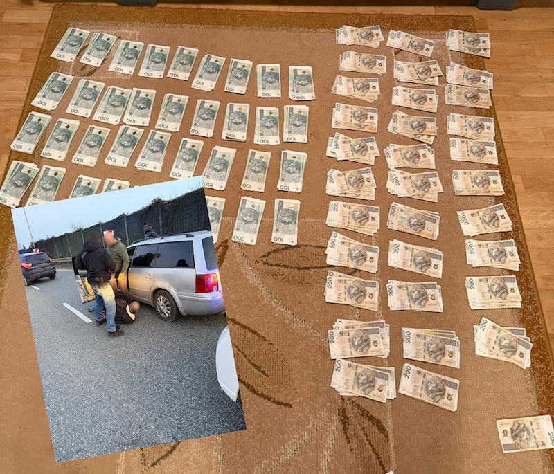 Oszuści w rękach policji. Odzyskano 70 tysiecy złotych