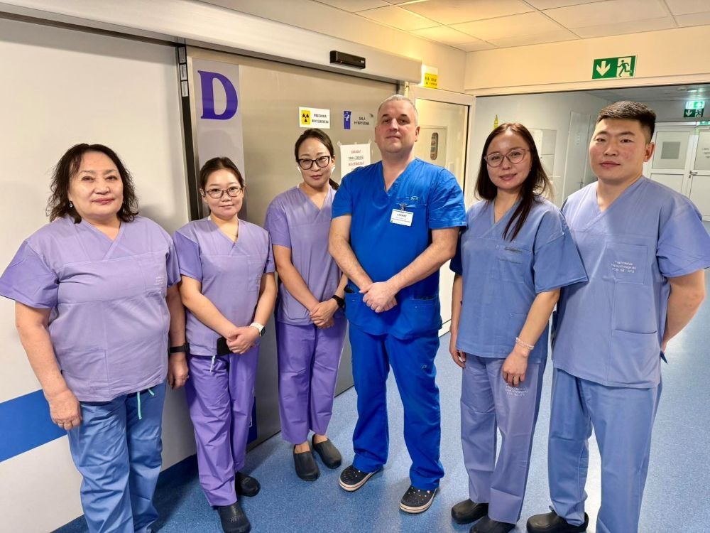 Lekarze z Mongolii na stażach w Małopolsce