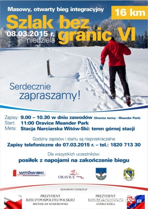 Szlak Bez Granic" - międzynarodowe zawody biegowe Słowacja - Polska