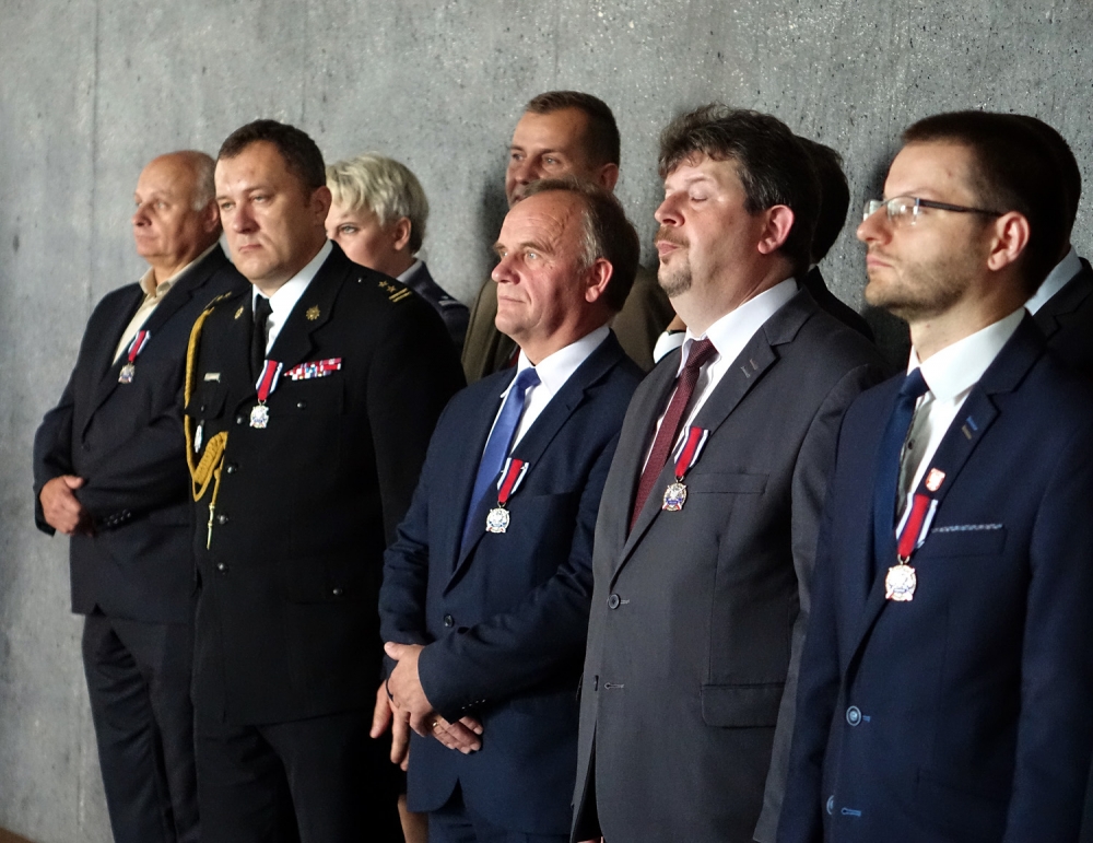 Wicestarosta Antoni Koszyk - odznaczony za zasługi dla Policji