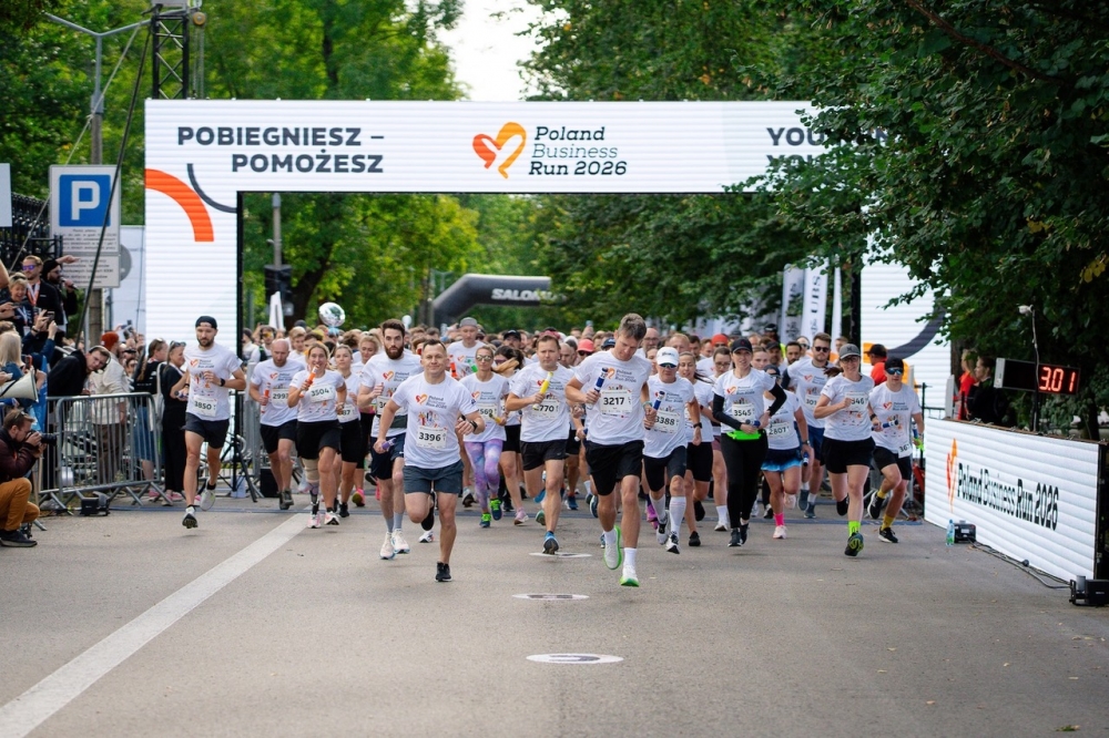 Poland Business Run pobił kolejny rekord. Prawie 48 tysięcy uczestników pobiegło, by pomagać (zdjęcia)
