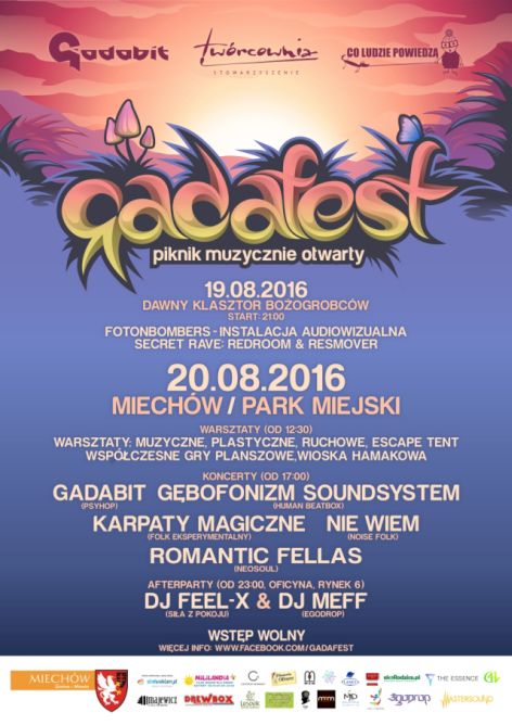 Niebawem rusza trzecia edycja miechowskiego Gadafestu