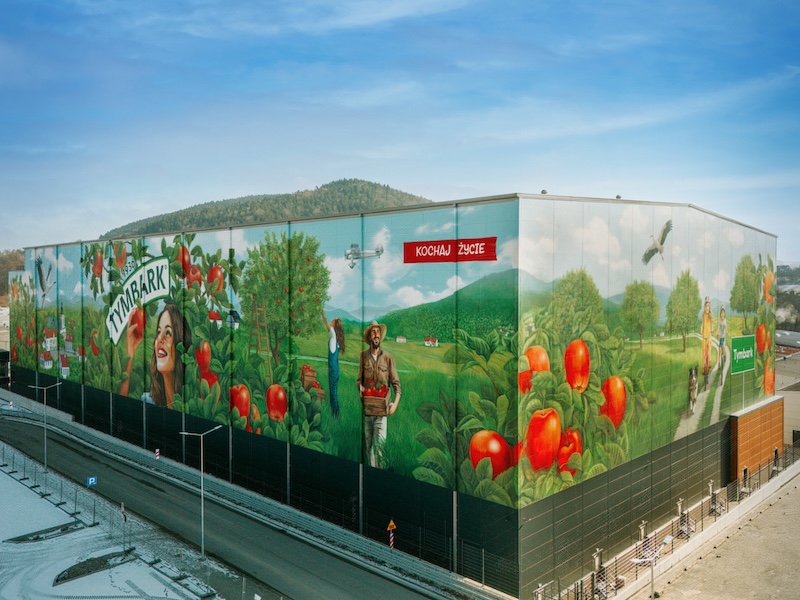 Ale mural! 11 artystów, 60 dni pracy i ponad 3 tysiące metrów kwadratowych (video)