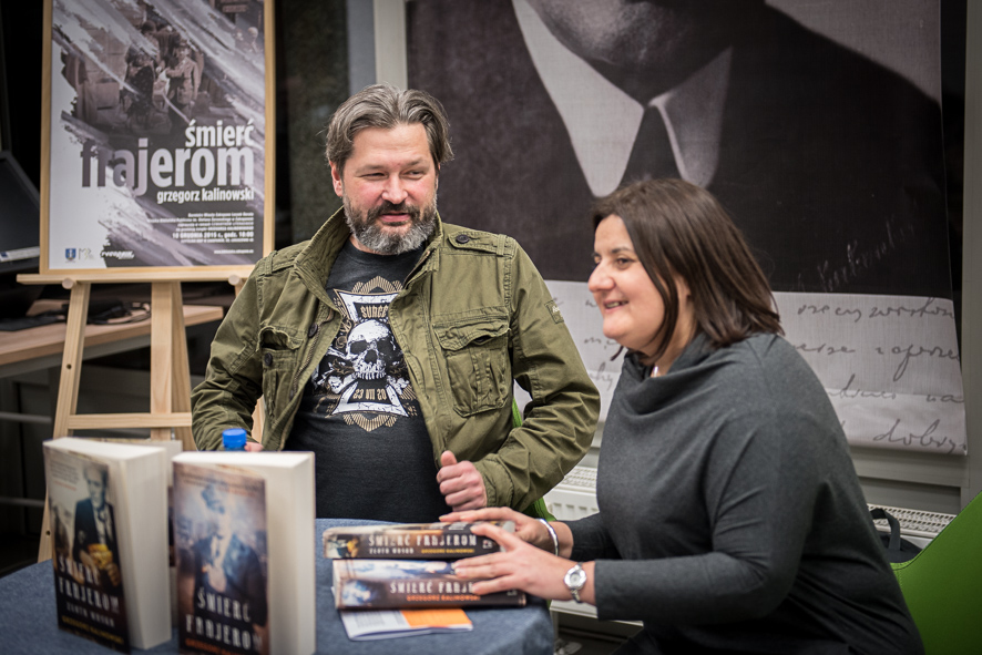 "Śmierć frajerom". Promocja książki Grzegorza Kalinowskiego w Zakopanem (zdjęcia)