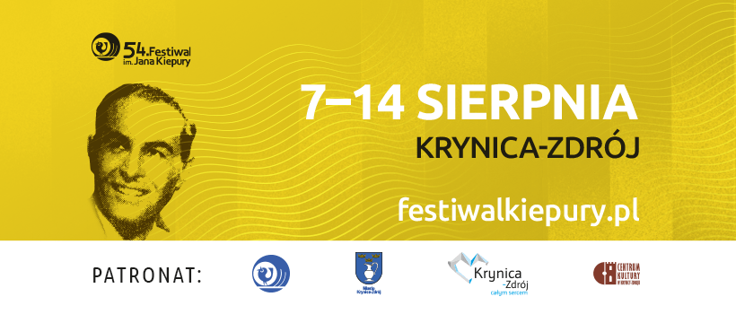 54. Festiwal im. Jana Kiepury - program