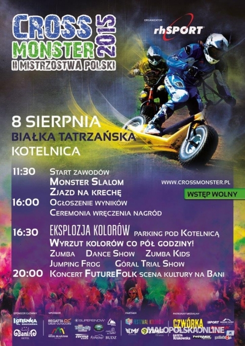 Cross Monster 2015 Eksplozja Kolorów