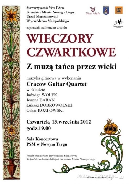 Koncert "Z muzą tańca przez wieki"