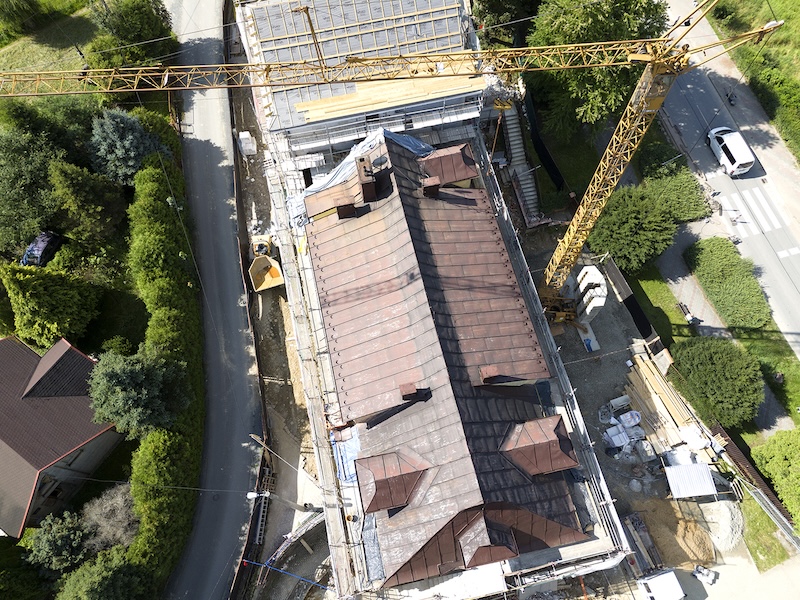 Przebudowa i rozbudowa budynku Domu Wczasów Dziecięcych