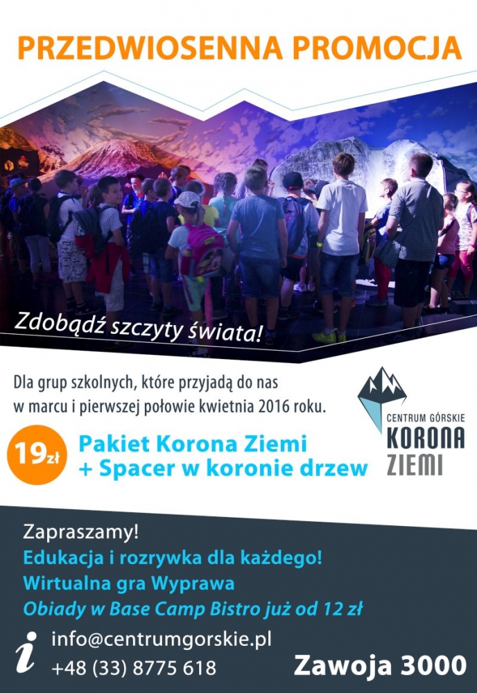 Zdobądź szczyt świata jeszcze przed wiosną