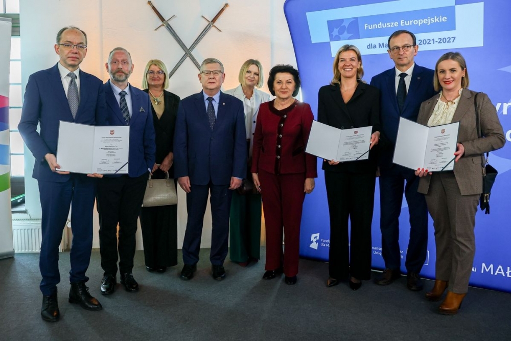 Fundusze Europejskie zmieniają Małopolskę. Blisko 107 mln zł na rewitalizację i ekologię