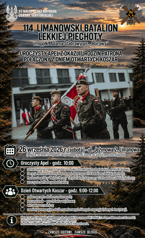 Uroczysty apel i Dzień Otwartych Koszar