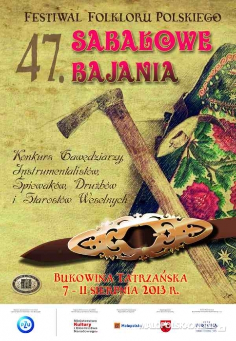 47 Sabałowe Bajania w Bukowinie Tatrzańskiej (7-11 sierpnia)