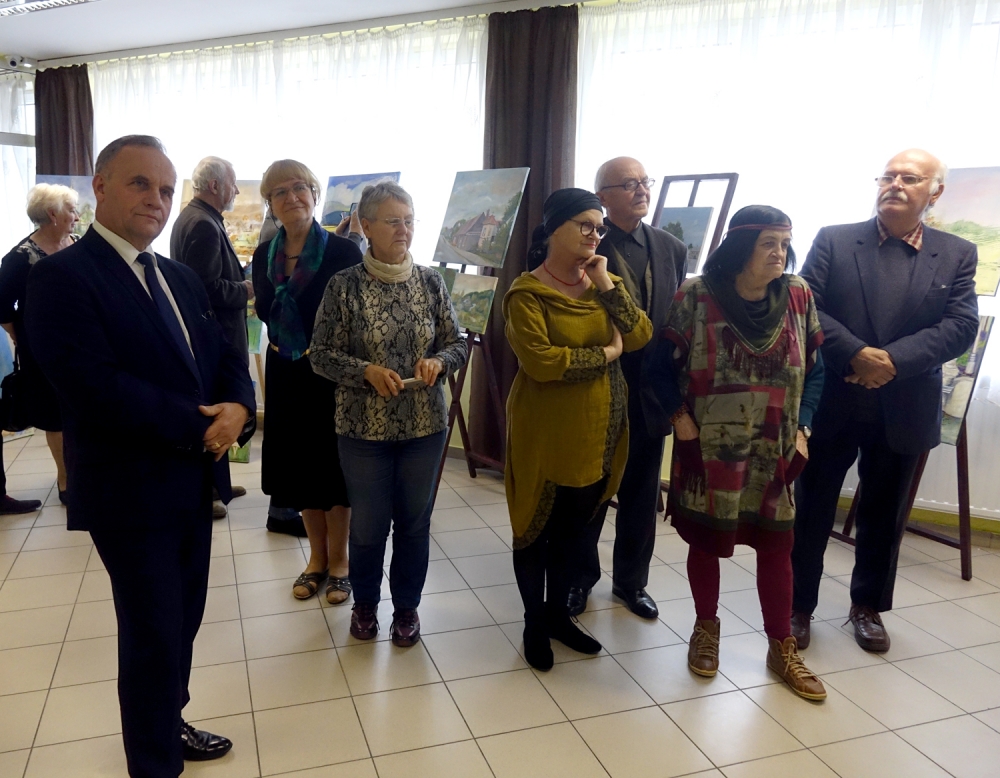 Artyści z Krakowa w starosądeckim Internacie (zdjęcia)