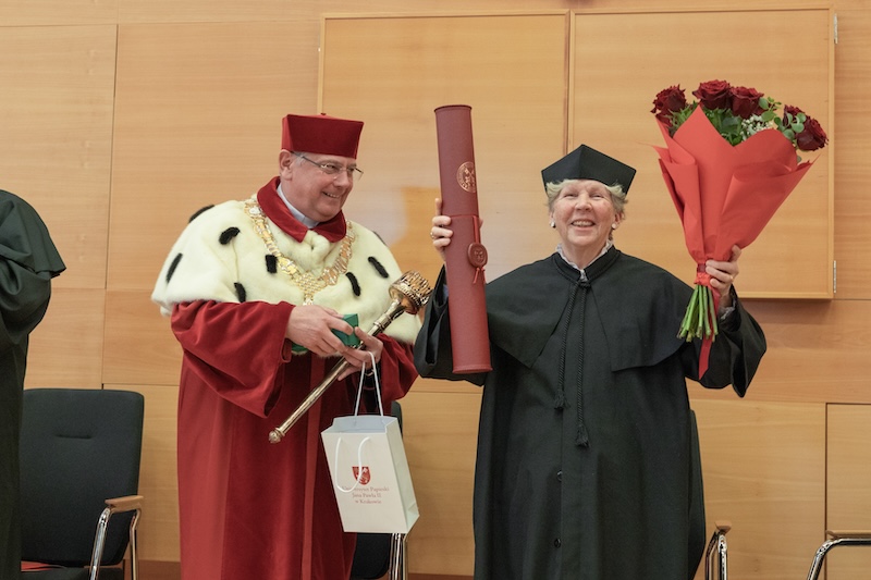 Prof. Hanna-Barbara Gerl-Falkovitz doktorem honoris causa UPJPII w Krakowie