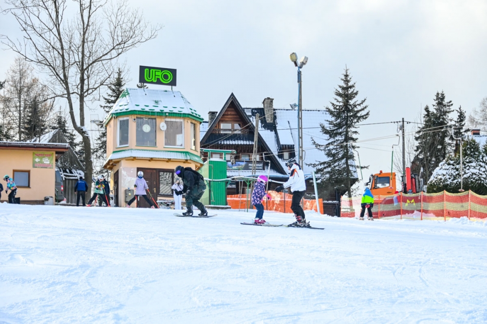 Pierwszy wyciąg narciarski już działa