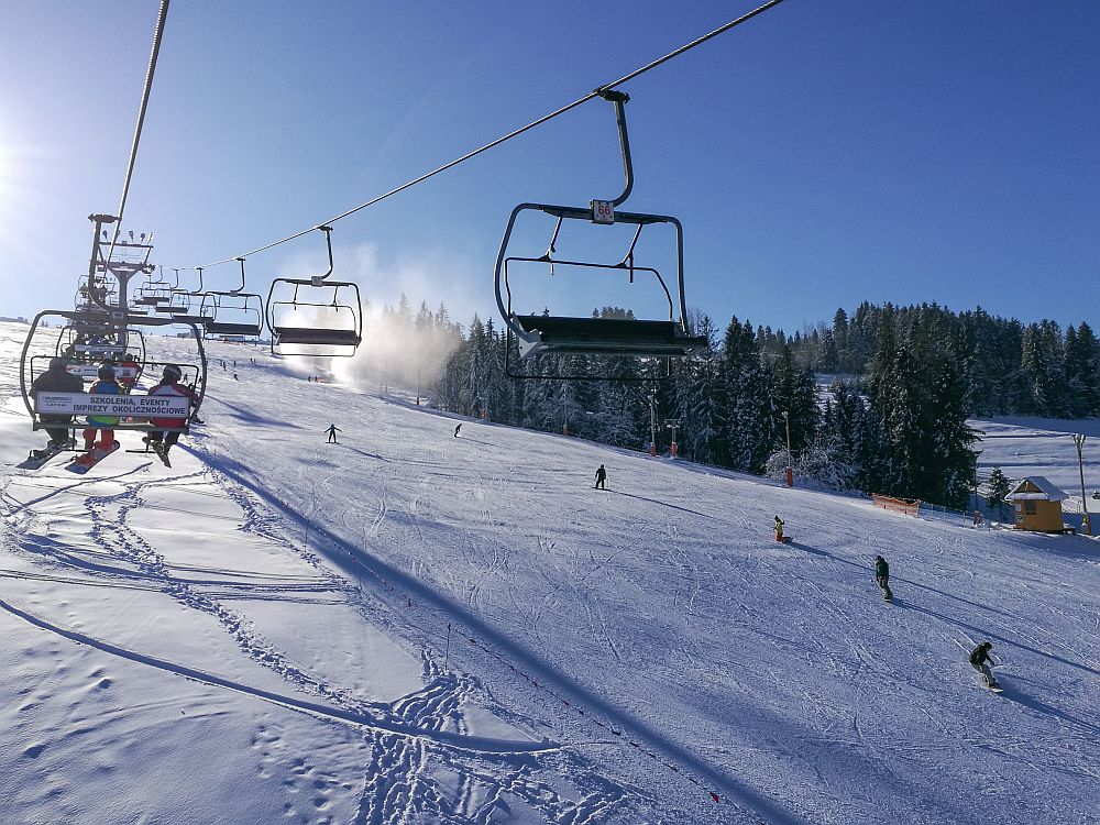 Słoneczna i mroźna niedziela