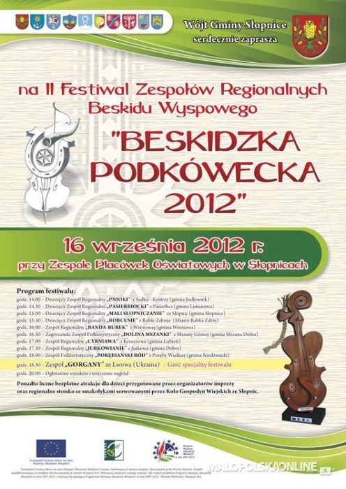 II Festiwal Zespołów Regionalnych Beskidzka Podkówecka 2012