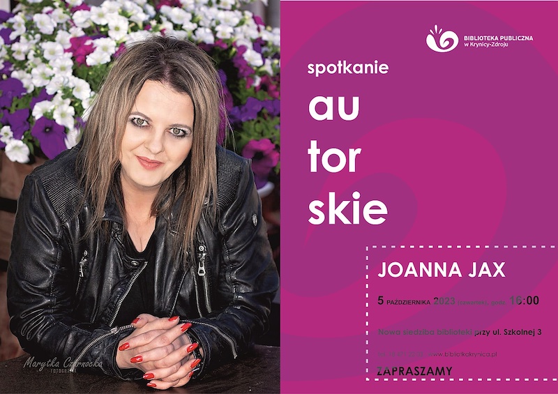 Spotkanie z Joanną Jax