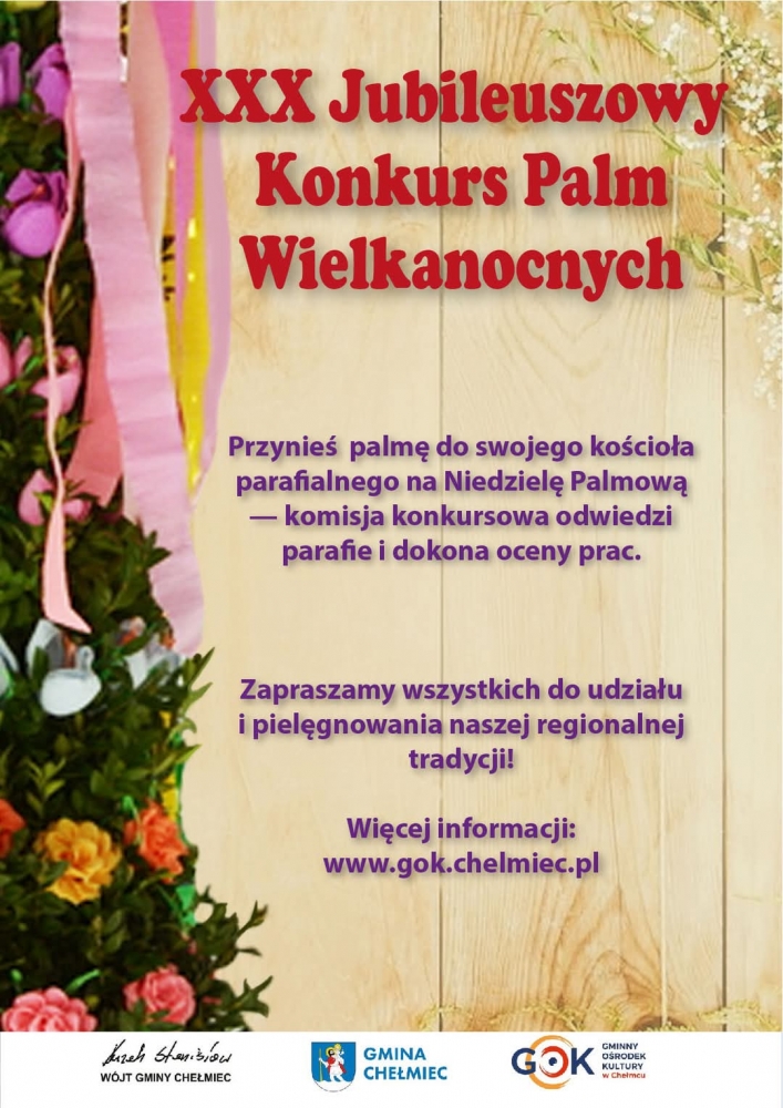 XXX Jubileuszowy Konkurs Palm w Gminie Chełmiec